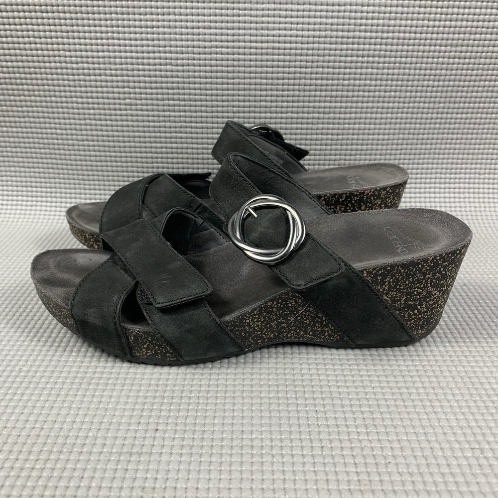 Dansko Susie Milled Slide Sandal Size EU 39 US 8.5-9